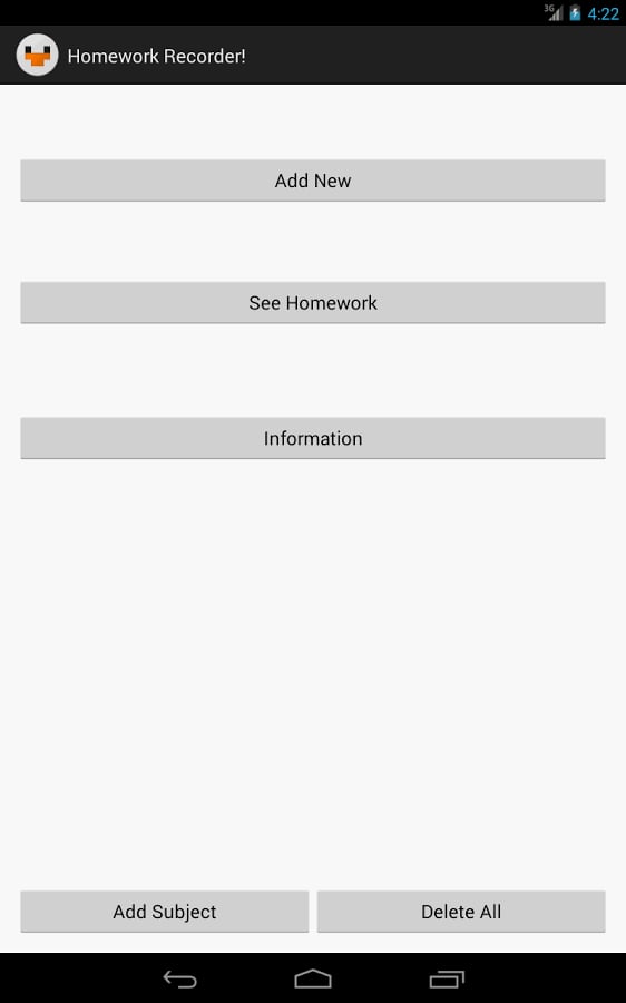 Homework recorder- Paul ...截图2