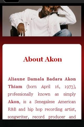 Akon Music, Pictures &amp; More截图5