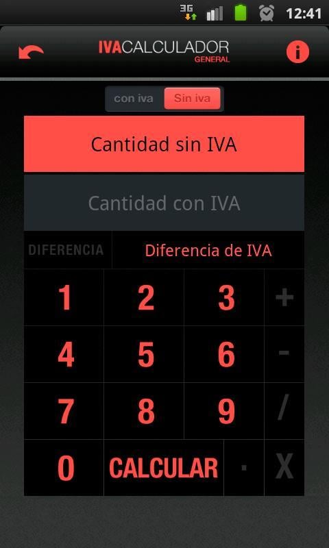 Calculador de IVA截图3