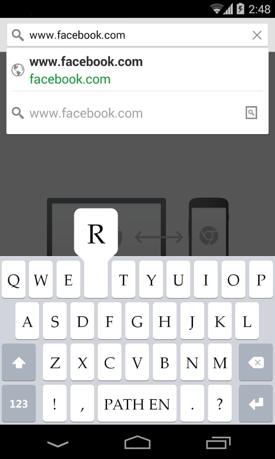 Path Input: A Swipe Keyb...截图4