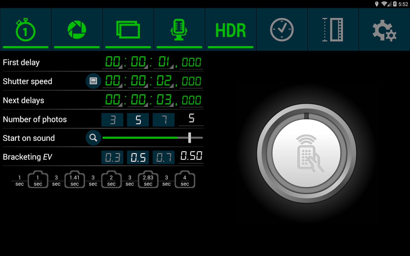 Camera IR Remote截图1