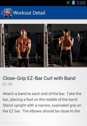 Bodybuilding Workout Routines截图1