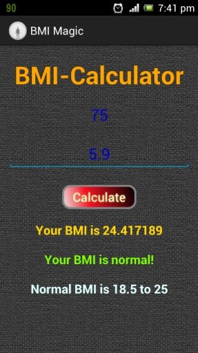 BMI Magic Free截图5
