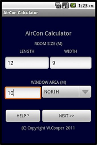 AirCon Calculator截图3