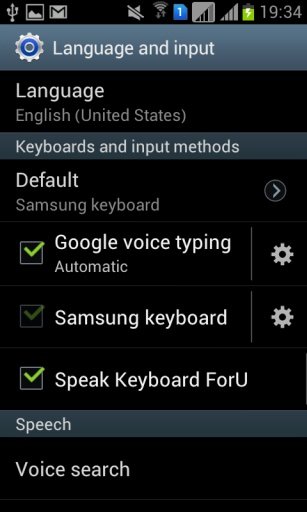 Speak Keyboard ForU截图4