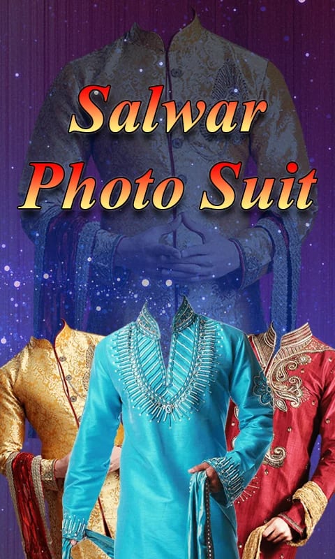 Men Salwar Photo Suit截图6