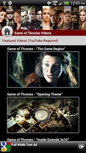 Game of Thrones FanFront截图6