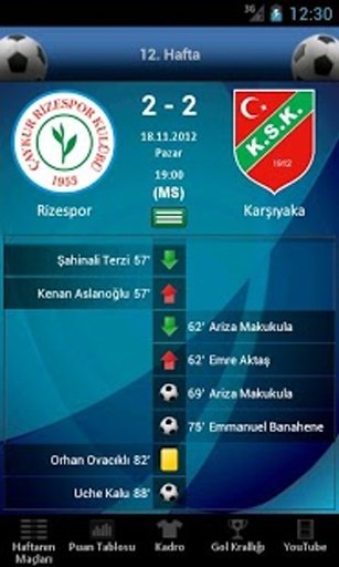 1. Lig Futbol截图1