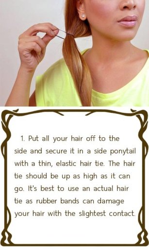 HOW TO MAKE A FISHTAIL BRAID截图1