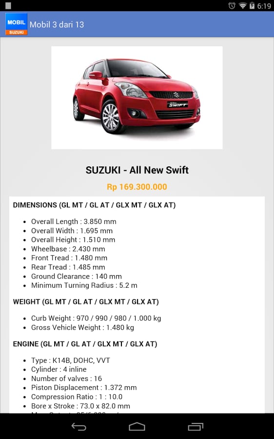 Mobil Suzuki截图1