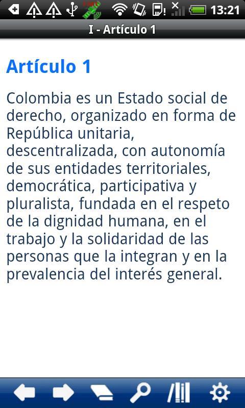 Colombia Constitution截图3