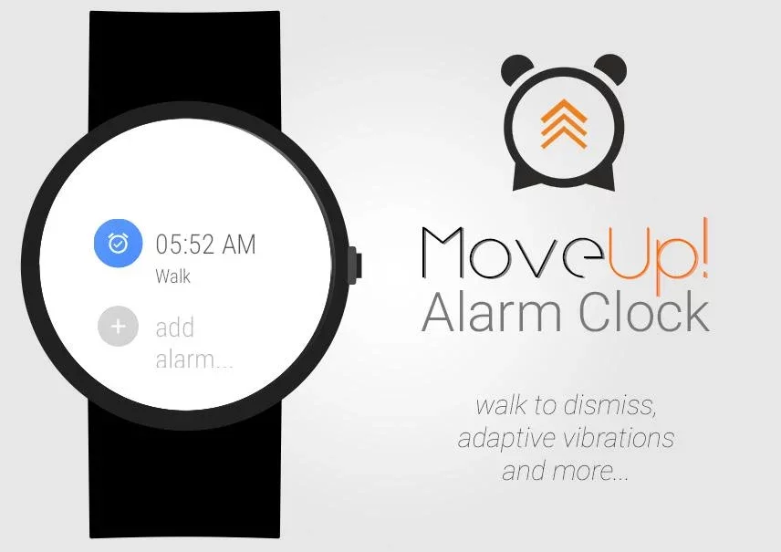MoveUp! Alarm Clock for Wear截图1