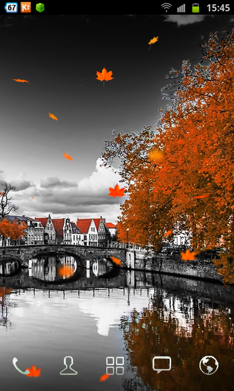 Autumn City Live Wallpap...截图4