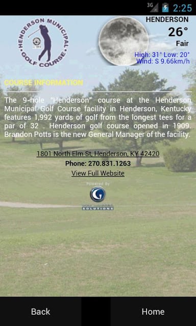 Henderson Municipal Golf Cours截图2