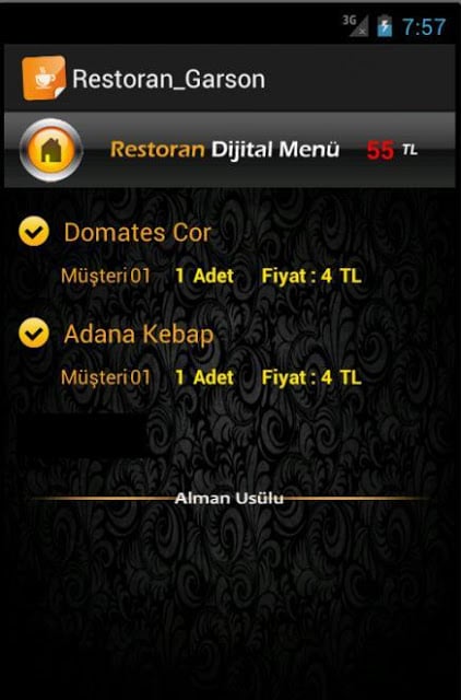 Restoran Otomasyon Programı截图9