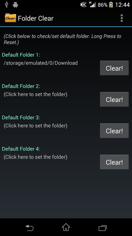 Folder Clear截图2