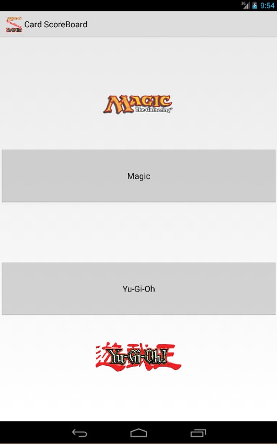 Magic&amp;YuGiOh ScoreBoard截图11