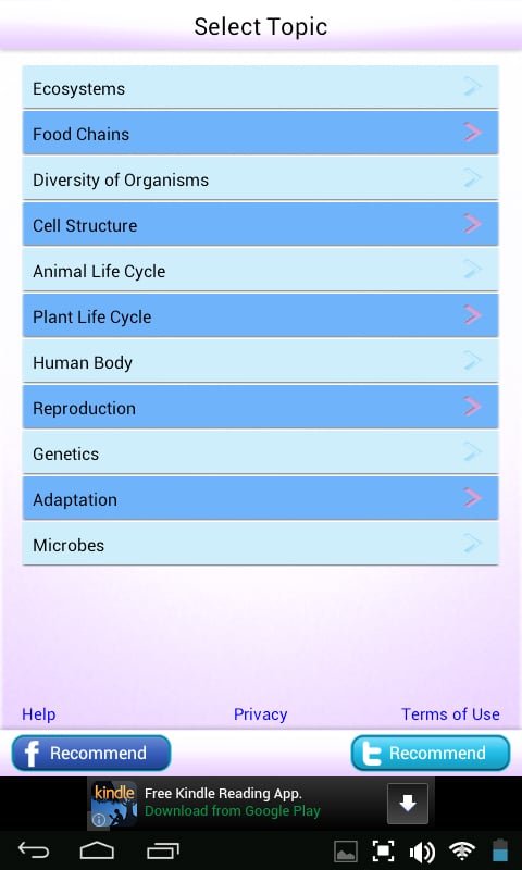 Science Grade 8 7 6 Biol...截图4