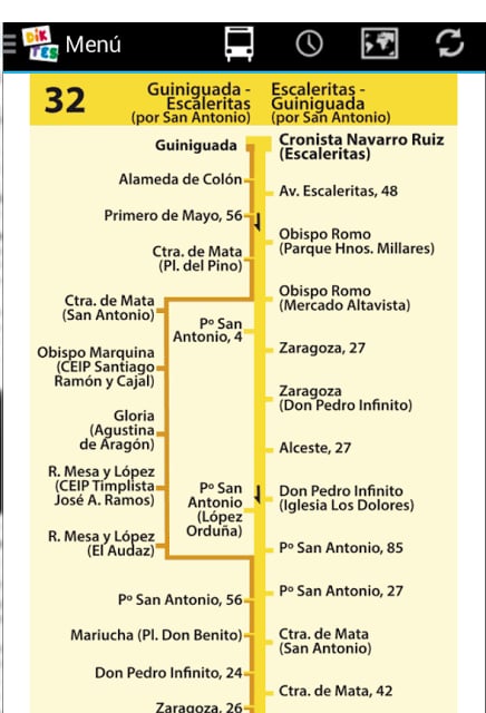 Horario Guaguas LPGC截图1