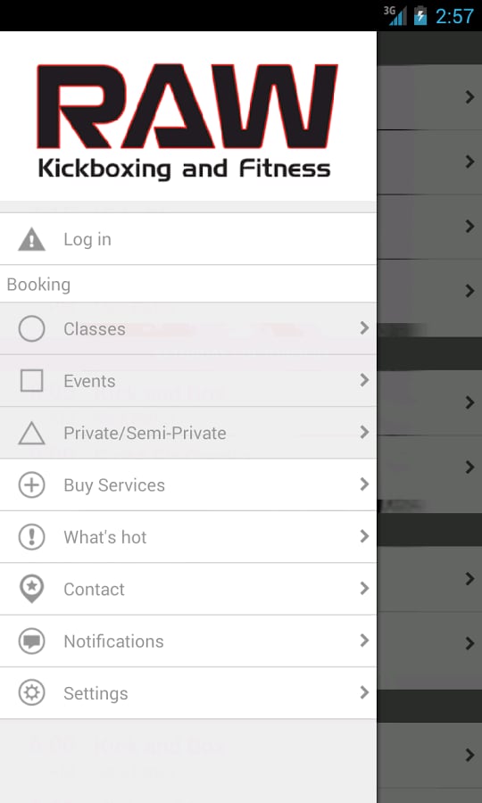 RAW Kickboxing &amp; Fitness截图1