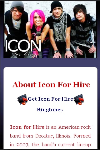 Icon For Hire Music, Pic...截图2