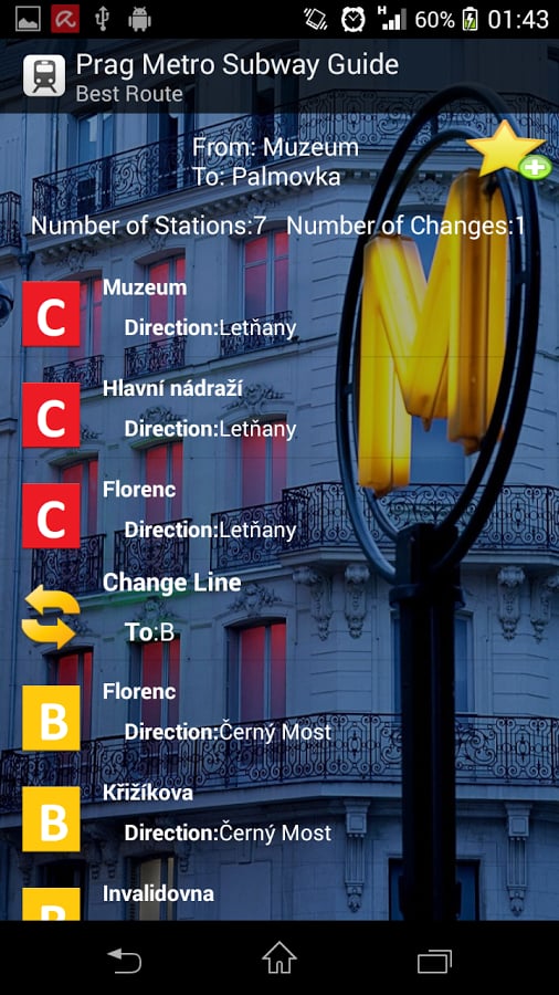 Prague Metro Subway Guide截图1