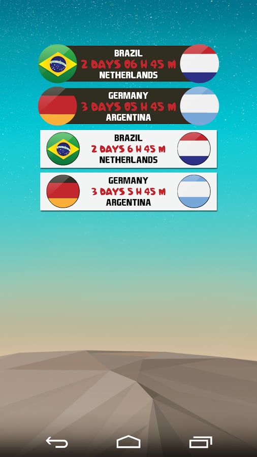 Zooper World Cup Countdo...截图1