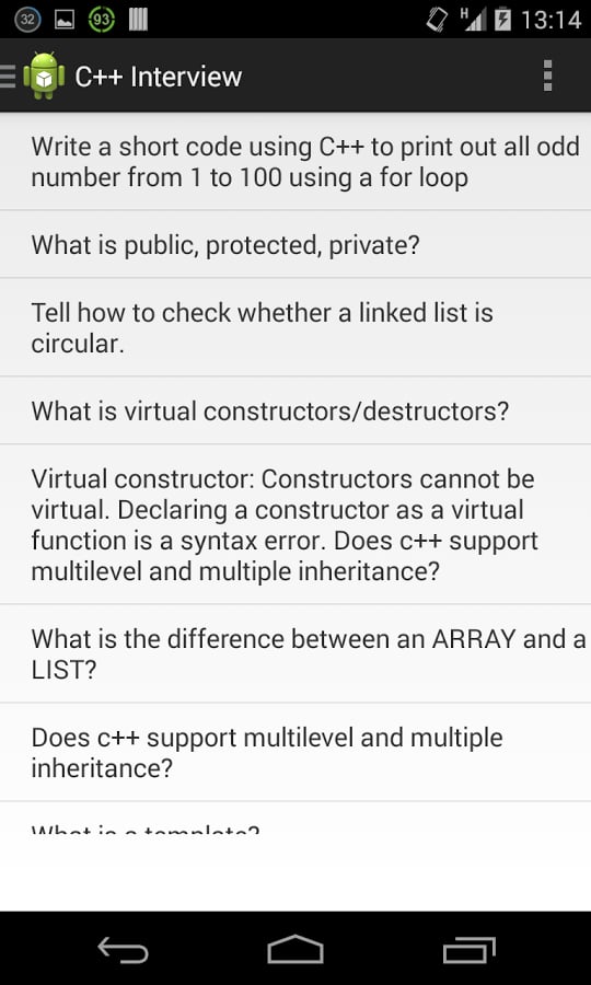 C++ Interview questions截图3