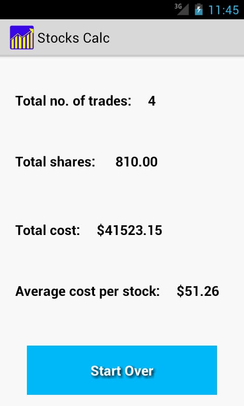 Stocks Calc截图3