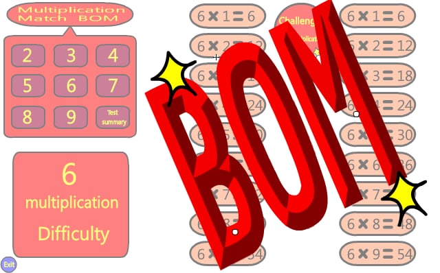 Multiplication BOM截图2