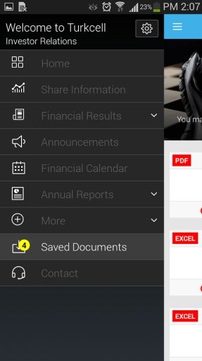 Turkcell Investor Relations截图1