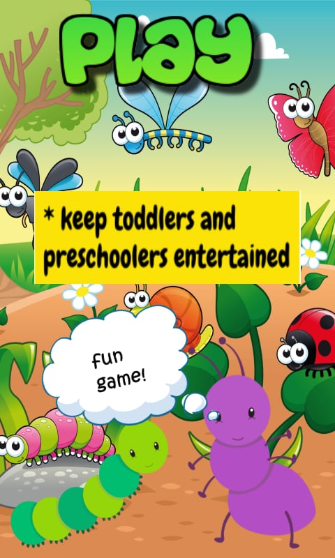 Bug Game for Toddlers截图1