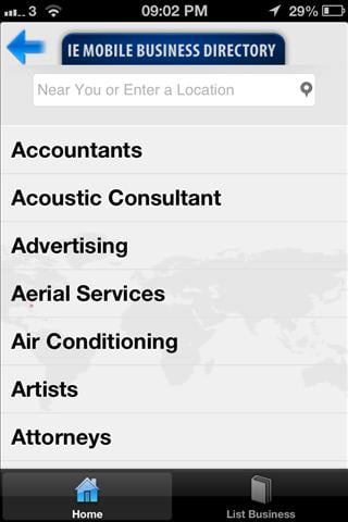 IE Mobile Business Directory截图5