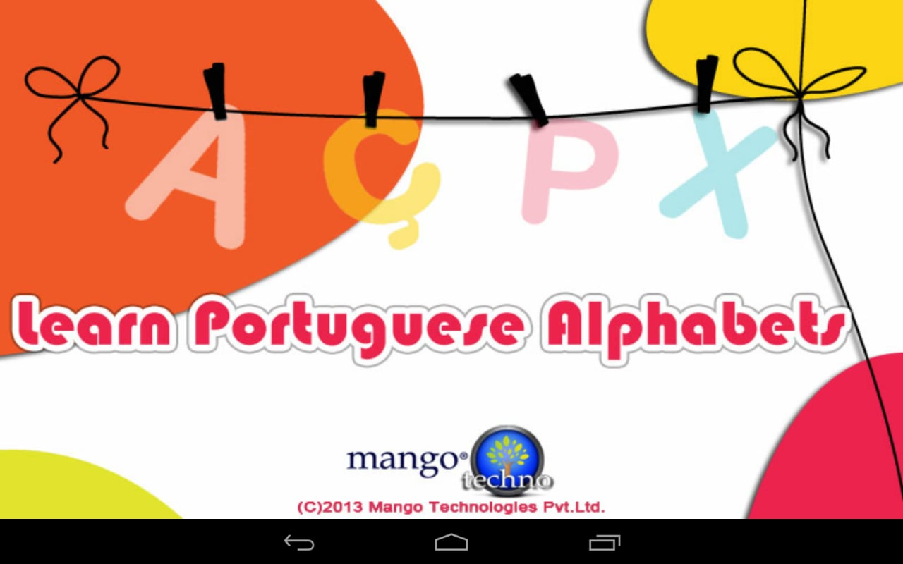 Learn Portuguese Alphabe...截图1