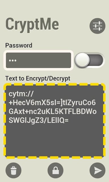 CryptMe (加密并发送短信)截图5