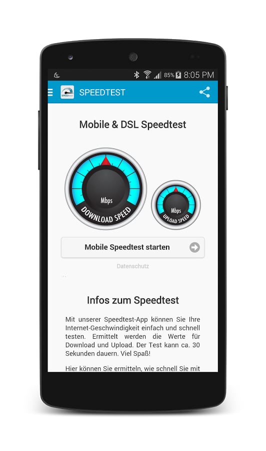 Mobile &amp; DSL Speedtest截图1