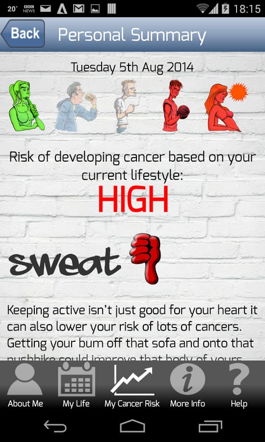 My Cancer Risk截图5