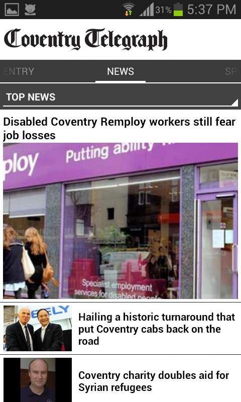 Coventry Telegraph App截图7