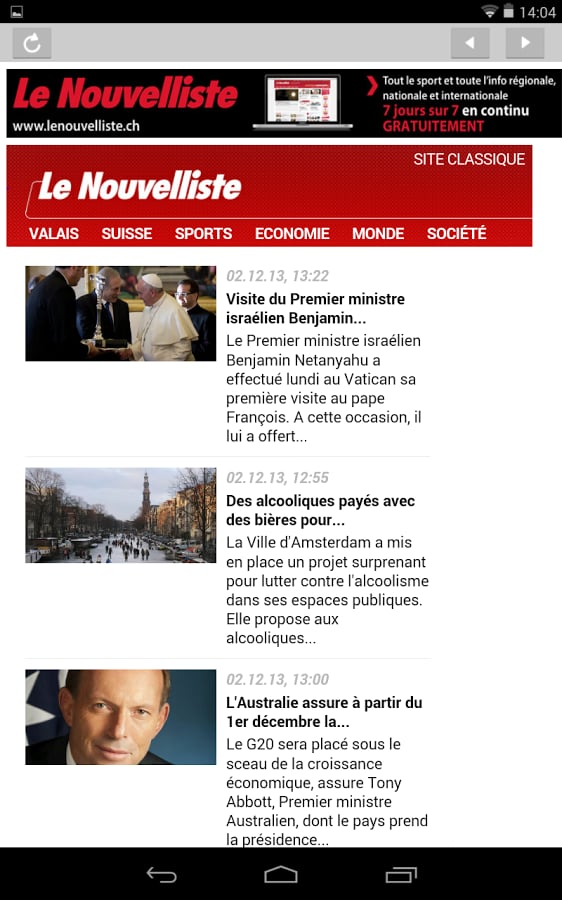 Le Nouvelliste Journal截图8