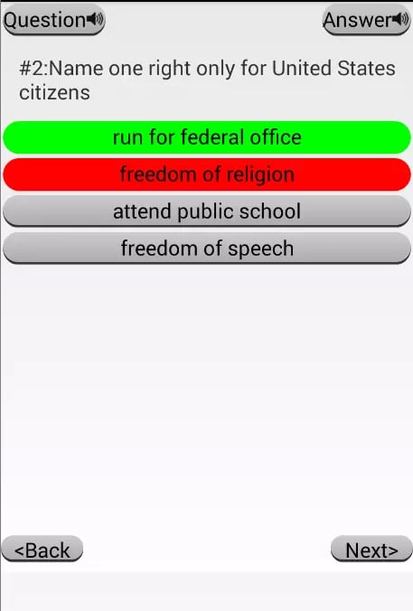 US Citizenship Practice ...截图3