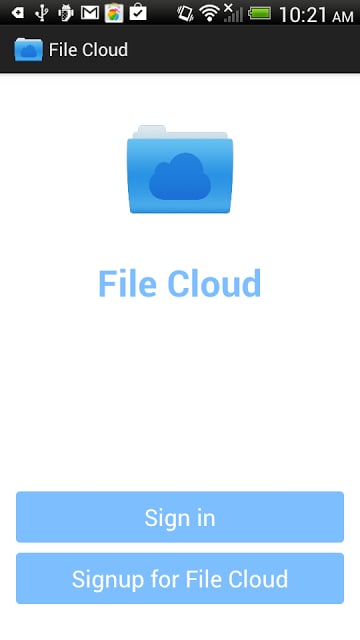 File cloud App截图4