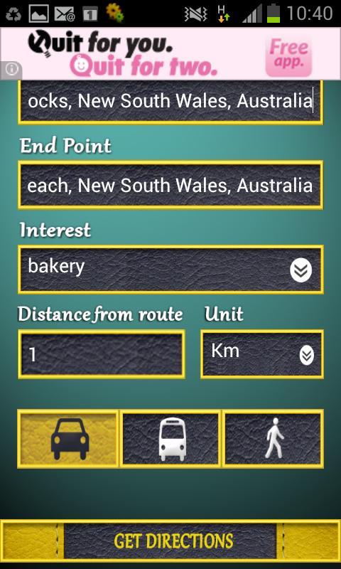 Go Via Trip Route Planner Lite截图2