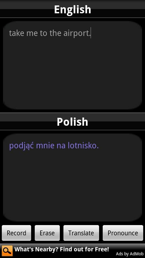 BabelFish Voice: Polish截图2