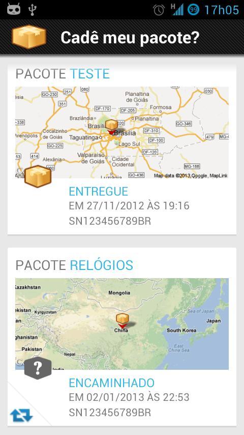 Correios rastreamento截图5