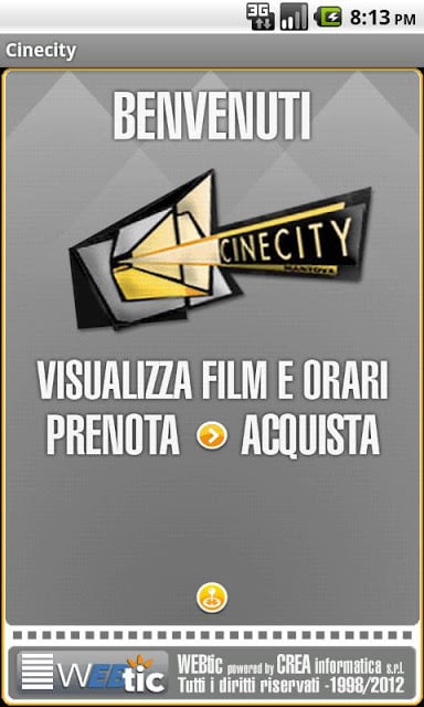 Webtic Cinecity Mantova Cinema截图5