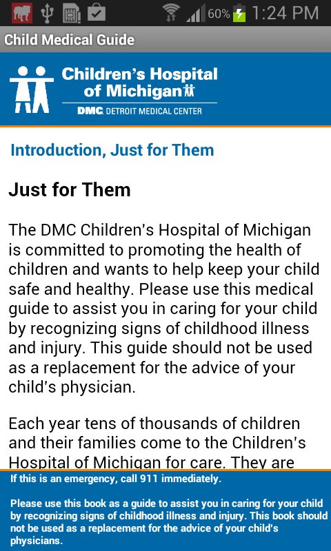 Child Medical Guide Just4Them截图2