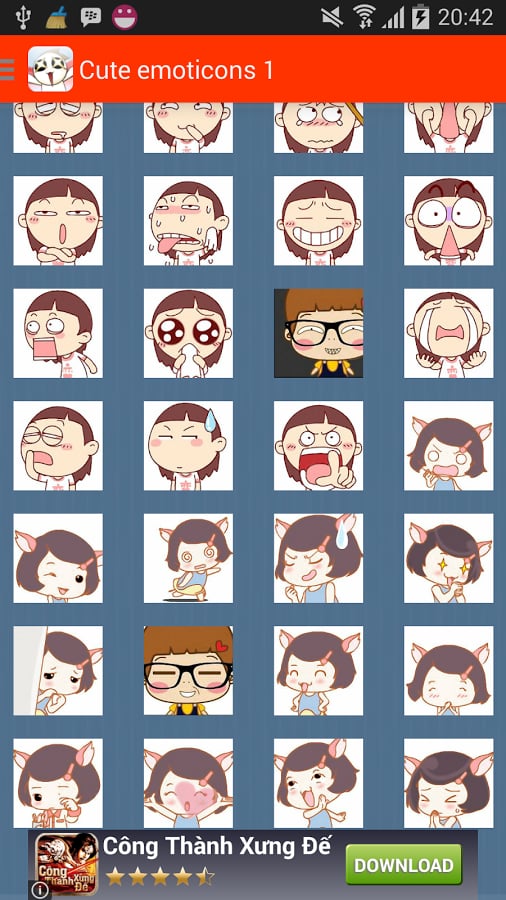 Funny emoticons截图3