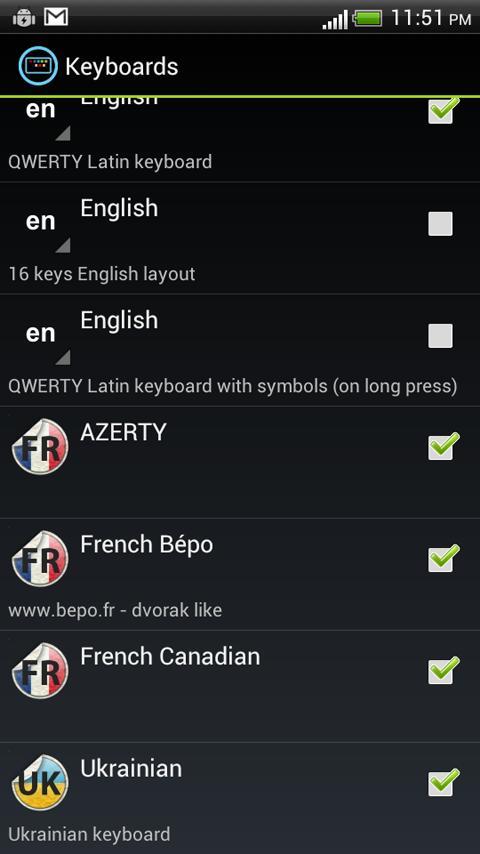 French Keyboard for iKey截图3