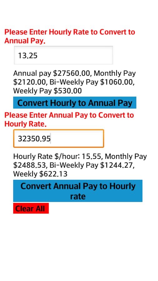 Pay &amp; Commission Calcula...截图9