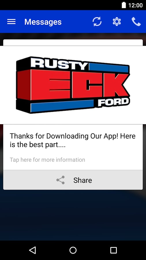 Rusty Eck Ford DealerApp截图1